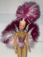 Vintage 1979 Fiona Originals Las Vegas Showgirl Doll Lilac Purple Feathers RARE picture