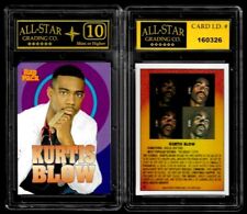 1991 Premier Cards The Rap Pack Kurtis Blow ROOKIE CARD #71 GRADED ASG 10 #Q picture