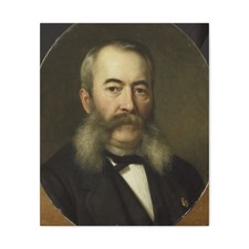 Johan Heinrich Neuman - Herman Frederik ten Kate. Schilder - Canvas Wall Art picture