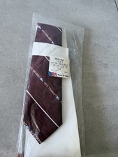 Vintage NYC Transit MTA Train Print Clip Tie  3.25