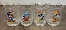 Vintage 2000 McDonald's Disney WorldMickey Mouse Glasses Set of 4 picture