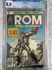 1979 MARVEL COMICS ROM #1 ORIGIN & 1ST APPEARANCE OF ROM SPACEKNIGHT CGC 8.0 picture
