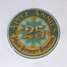 Main Street Station Hotel Casino Games $25 Casino Chip Las Vegas, NV picture