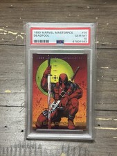 1993 Marvel Masterpieces DEADPOOL #55 PSA 10 picture