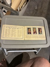 1935 The Kings And Queens Of England 1066-1935 Card Set (50) In Original Album picture