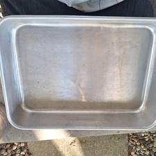 Mirro Vintage Kitchenware Aluminum Baking Pan 13x9x2.5 Cake Covered With Lid picture