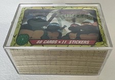 Rare 1989 Ninja Turtles Complete Set - The Epic Begins TMNT Cards NM picture