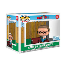 KING OF THE HILL FUNKO POP RIDES HANK ON LAWN MOWER #131 NEW picture