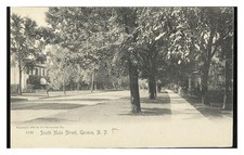 Geneva New York South Main Standard Postcard picture
