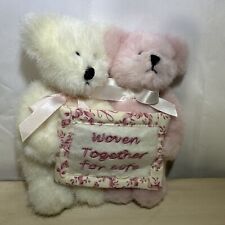 Boyd’s Bears Plush Woven Together For Life Carin And Carrie Twins ~6” picture