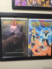 Mortal Kombat Collector’s Edition Both Issues Comic #2 Signed by John Tobias picture