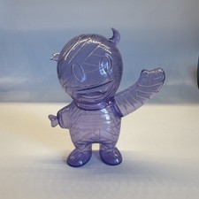 Blank Translucent Purple/Clear Mummy Boy Super7 Sofubi picture