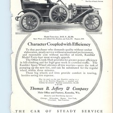 1909 Locomobile Vanderbilt Cup Winner Old 16 Antique Vintage Auto Print Ad 30 40 picture
