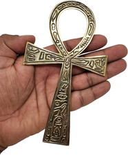 Solid Brass Ankh 6.25