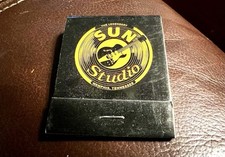 The Legendary Sun Studio, Memphis TN, Full Unstruck Matchbook, ELVIS Recording picture