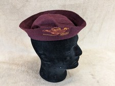 1945 Captain Marvel Felt Beanie Skull Cap Hat Fawcett Comics Premium picture