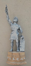 Vintage Vulcan Statue Replica Birmingham Alabama Metal Souvenir Blacksmith picture