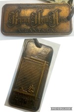 Peachtree Center Regency Hyatt House Atlanta Georgia Chunky Brass Hotel Room Key picture