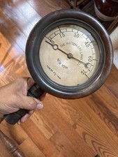 Antique 1800’s Watson Stillman Co Large Bronze Gauge picture