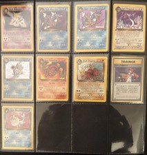 Pokémon Team Rocket Dark Card Lot Dark Blastoise Holo Alakazam 1st Ed Gyarados picture
