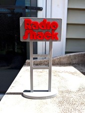 Radio Shack Store Sign Replica | 3D Printed Retro Department Decor picture