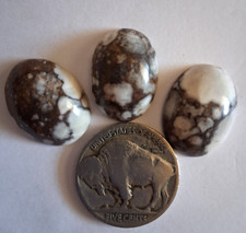 Wild Horse 3 Gorgeous Cabochons Approx 20 x 15 mm MAKE OFFERS picture