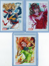2013 Women of Marvel 2 Artifex Lot MS MARVEL SCARLET WITCH PHOENIX O2 O6 O8 picture