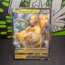 Dragonite V Holo Ultra Rare Pokemon GO 049/078 NM picture
