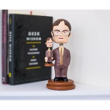 The Office Double Dwight Schrute Resin Bobblehead 5