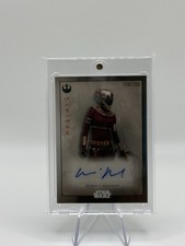 2025 Topps Star Wars Meiyo Keri Russell Chrome Auto Zorii Bliss #/200 picture
