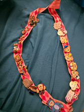 Disney Franchise Pin Trading Lanyard with Assorted Character Pins picture