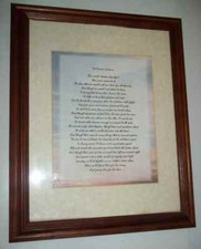 Wood Framed & Matted 