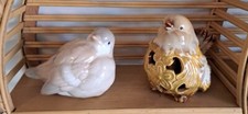 Otagiri ceramic birds Mourning Doves Set Of 2 picture