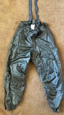 Vtg 1986 USAF CWU-18/P Flyers Trousers 36 Extreme Cold Weather Pants Suspenders picture