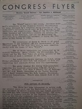 1935 NJ National Safety Congress FLYER Gov. Hoffman Factory WORKER'S Safety picture