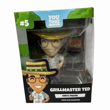 Youtooz “Grillmaster Ted” Figure #5 Lunch Club Collection NIB picture