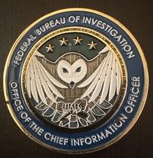 FBI Office Of The Chief Information Officer Challenge Coin New picture