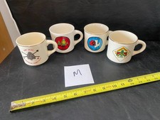 vintage Boy Scout Mug lot of 4 Camp Hook Camp Drake Treasure Island mugs picture