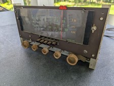 Vintage 1957 Stromberg Radio SR-406 6L6 Mono AM/FM Tube Receiver Chassis - RE picture
