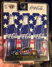 Coca-Cola M2 Machines Diecast Car 1:64 Shelby Grand National Custom Blue picture