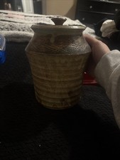 Vintage Jim McClelland Pottery With Lid picture