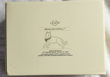 Lenox Moonlight Stroll Figurine - Limited Edition with Box. NIB picture