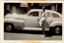 Pleasant Gale 1946 African American Woman After Church with 1940s Photograph picture