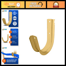 4 Inch Heavy Duty Metal Cable & Wire Support J-Hook Hangers for Wall Mounting & picture
