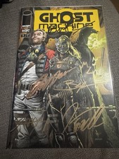GHOST MACHINE COMIC #1 Signed 6x Fabok Tomasi Hitch Anderson Magee Zachut picture