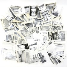 Lot of Vintage Antique Photographs B&W for Junk Journals Scrap Book 300+ pics picture