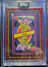 Topps 2025 Disney Dopey Snow White QH-39 Serial Numbered /125 Trading Card picture