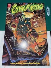 Cyberfrog #3 1996 Harris Comics NM- Signed Ethan Van Sciver picture