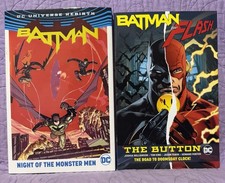 Batman Night of the Monster Men HC + Road to Doomsday Clock DC Comics Lot picture