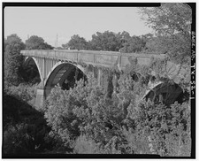 Photo:Pleasanton Texas Medina River Bridge 1930s Arched Concrete Bridge picture